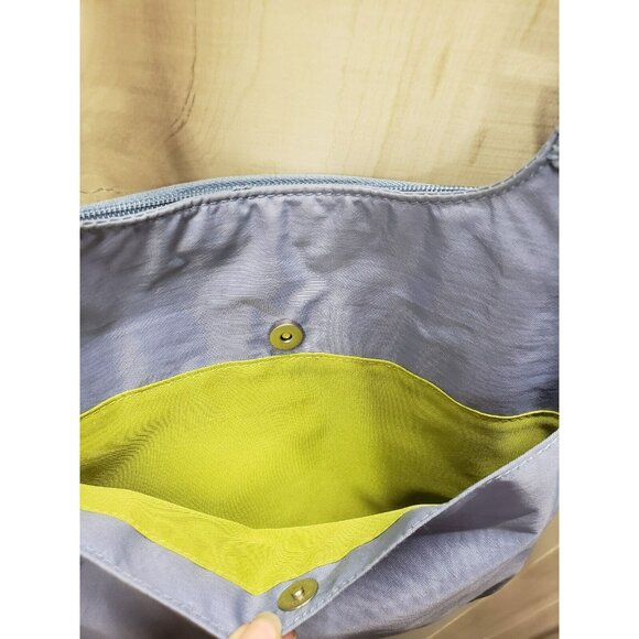 BAGGALLINI Canyon Crossbody Travel Casual Bag, Cornflower Blue, Green Lining - Picture 12 of 13